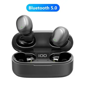 5.0 Bluetooth Earphone Mini TWS Wireless Headphones Sports in-Ear Earphones HD Stereo Music Headset Earbuds For Smart Phone New
5.0 Bluetooth Earphone Mini TWS Wireless Headphones Sports in-Ear Earphones HD Stereo Music Headset Earbuds For Smart Phone New