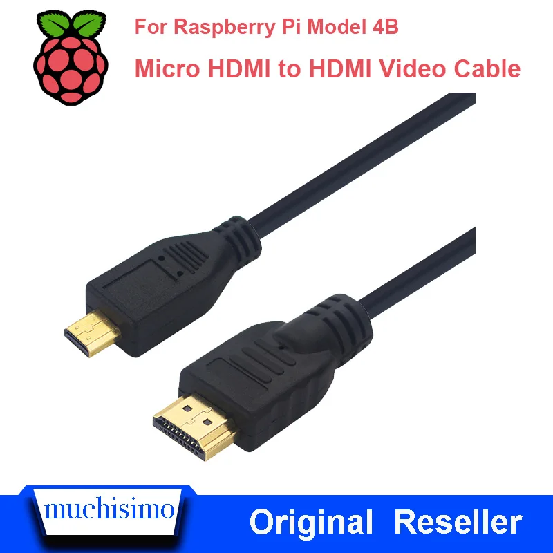 Raspberry Pi 4B Micro HDMI to HDMI Video Cable Support 4K HDMI Adapter Cord for Tablet HDTV Android Phone Raspberry Pi 4B 1.5M
Raspberry Pi 4B Micro HDMI to HDMI Video Cable Support 4K HDMI Adapter Cord for Tablet HDTV Android Phone Raspberry Pi 4B 1.5M