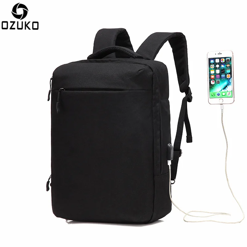 Ozuko New Style Multi-functional Creative Backpack Men's Hand Dual Purpose Backpack Casual Fashion USB Computer Backpack
Ozuko New Style Multi-functional Creative Backpack Men's Hand Dual Purpose Backpack Casual Fashion USB Computer Backpack