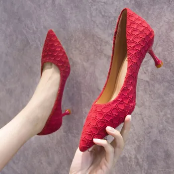 2020 Korean version of the new sweet style wild pointed pointed cat with single shoes women
2020 Korean version of the new sweet style wild pointed pointed cat with single shoes women