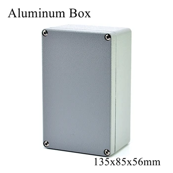 

FA2-2 135x85x56mm IP65 Waterproof Aluminum Junction Box Electronic Terminal Sealed Diecast Metal Enclosure Case Connector