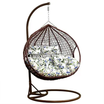 Creative PE Rattan Weave Double Person Seat Swing Hanging Chair With Handrail Home Balcony Living Room Leisure Lazy Lounge Chair
Creative PE Rattan Weave Double Person Seat Swing Hanging Chair With Handrail Home Balcony Living Room Leisure Lazy Lounge Chair