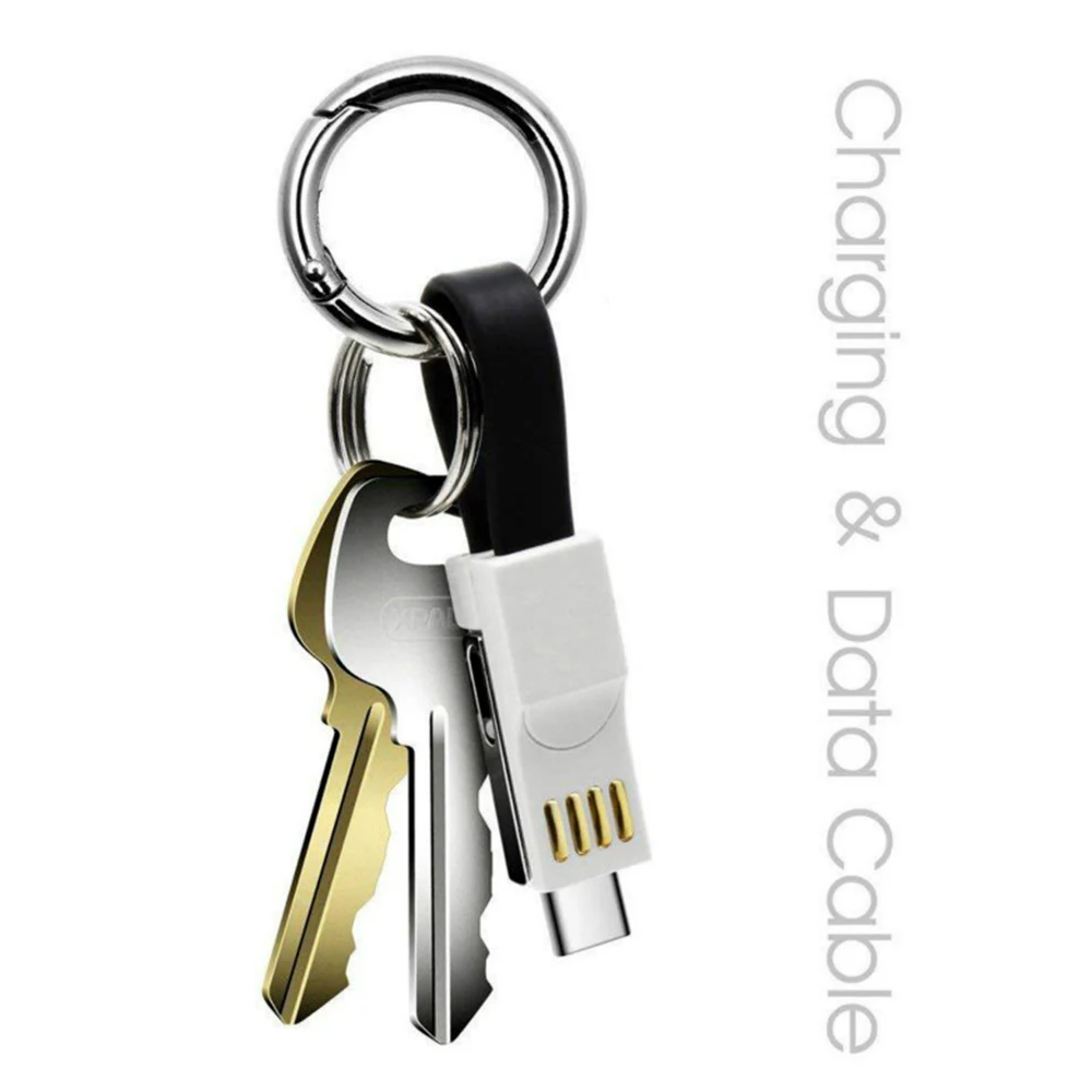 Short Mini Keychain Micro USB Charger Data Charging Cable Type C USB Fast Charging Data Cord Cables for IPhone Cable
Short Mini Keychain Micro USB Charger Data Charging Cable Type C USB Fast Charging Data Cord Cables for IPhone Cable