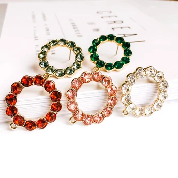 ZEROUP Rhinestone Crystal KC Gold Plated Round Stud Earrings Ear Accessories Jewelry Component Diy Material Handmade 4pcs 
ZEROUP Rhinestone Crystal KC Gold Plated Round Stud Earrings Ear Accessories Jewelry Component Diy Material Handmade 4pcs