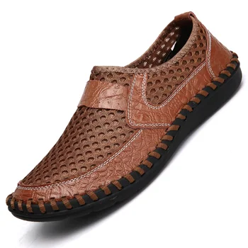 Summer men's shoes breathable leather shoes mesh men's casual cloth shoes summer sandals sports a pedal lazy shoes
Summer men's shoes breathable leather shoes mesh men's casual cloth shoes summer sandals sports a pedal lazy shoes