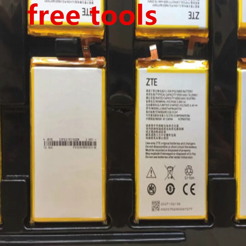 Новый аккумулятор 5000 мАч Li3949T44P8h945754 для ZTE Blade A2 Plus BV0730 A2Plus A610 Plus|Аккумуляторы