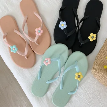 INS Cute Sweet Flowers Women Flip Flops Solid Concise Summer Holiday Beach Female Slippers Original Joker Trendy Slippers
INS Cute Sweet Flowers Women Flip Flops Solid Concise Summer Holiday Beach Female Slippers Original Joker Trendy Slippers