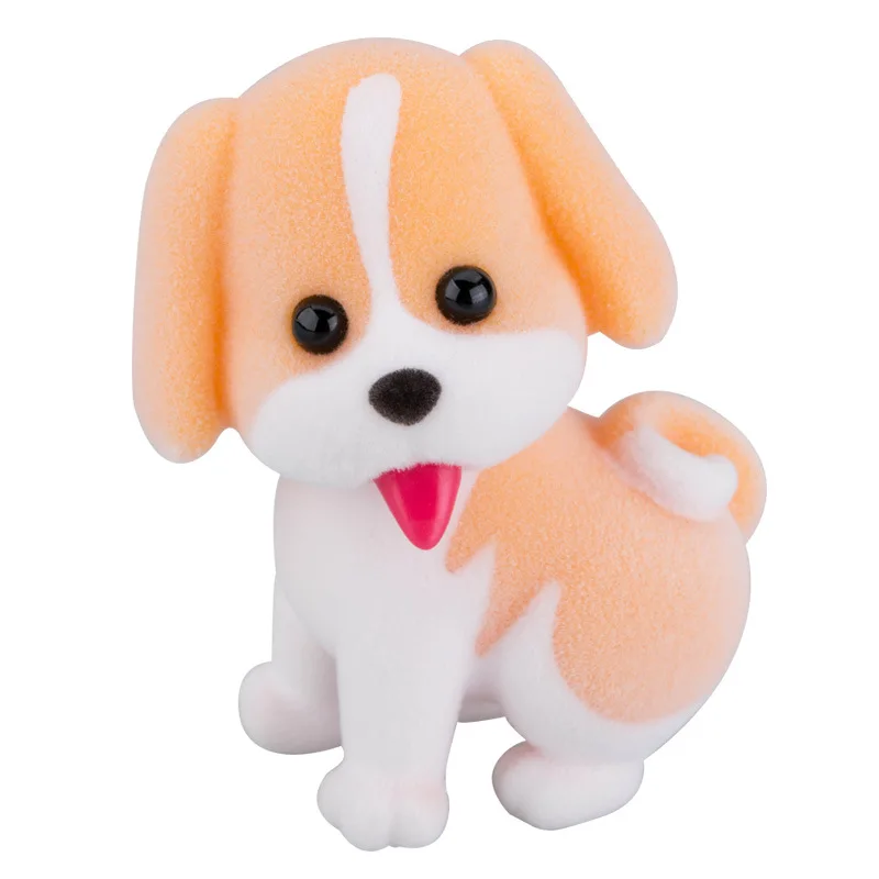 Creative Gift for Cartoon Enameled Puppy Flocking Toys Custom-made Plastic Toys for Animals and Dogs
Creative Gift for Cartoon Enameled Puppy Flocking Toys Custom-made Plastic Toys for Animals and Dogs