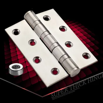 Stainless Steel Hinge 1Pc Buffer Mute Hardware Furniture Cabinet Door Hinge Folding Loose-leaf Flat Thickened Wooden Door Hinger
Stainless Steel Hinge 1Pc Buffer Mute Hardware Furniture Cabinet Door Hinge Folding Loose-leaf Flat Thickened Wooden Door Hinger