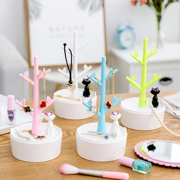 Holder Jewelry Organizer Bracelet Chain Watch Cat Design personality Cartoon Display Stand Pink Girl Heart Storage Rack Women
Holder Jewelry Organizer Bracelet Chain Watch Cat Design personality Cartoon Display Stand Pink Girl Heart Storage Rack Women