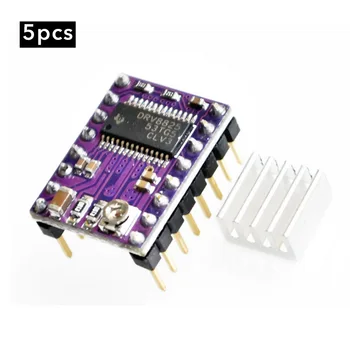 5Pcs Stepper Motor Driver 4-Layer DRV8825 Stepper Motor Driver Module 3D Printer Bundle For RepRap
5Pcs Stepper Motor Driver 4-Layer DRV8825 Stepper Motor Driver Module 3D Printer Bundle For RepRap