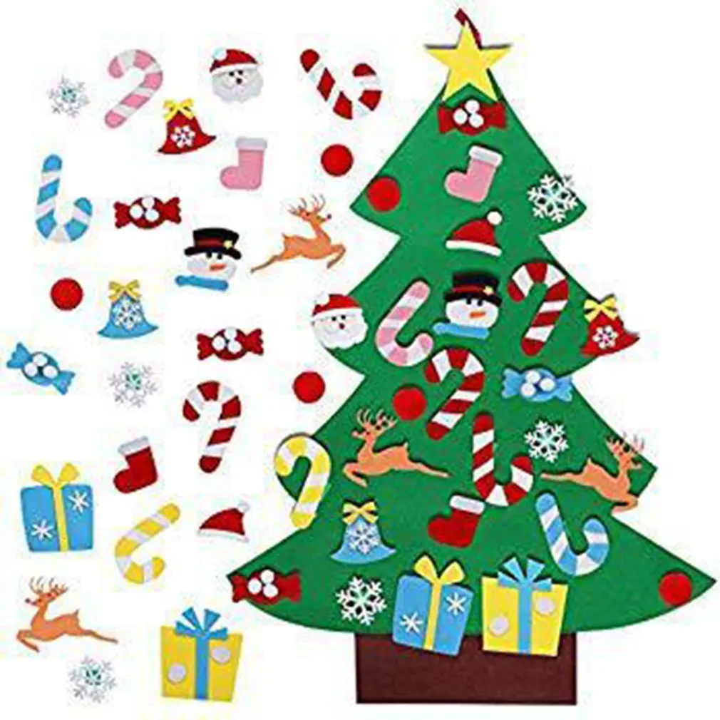 Christmas Decoration Children's Handmade Diy Three-dimensional Felt Cloth Christmas Tree Christmas Tree Hanging
Christmas Decoration Children's Handmade Diy Three-dimensional Felt Cloth Christmas Tree Christmas Tree Hanging