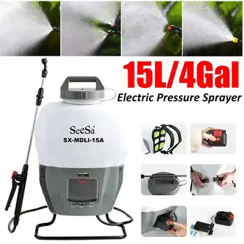 15L/4Gal 2AH Electric Sprayer ULV Fogger 4 Nozzles Lithium Portable Knapsack Pump Disinfection Mosquito Spraying Cold Fogger
15L/4Gal 2AH Electric Sprayer ULV Fogger 4 Nozzles Lithium Portable Knapsack Pump Disinfection Mosquito Spraying Cold Fogger
