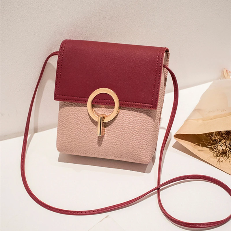 Fashion Messenger Bag Korean Versionof The Collision Color High Quality Designer Handbag Ladies Luxury Bag 2019 New Shoulder Bag
Fashion Messenger Bag Korean Versionof The Collision Color High Quality Designer Handbag Ladies Luxury Bag 2019 New Shoulder Bag