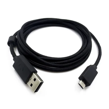 USB Line Transfer Mouse Charger Replacement Parts 2m Long Black Data Cable Durable Practical For Logitech G403 G703 G900
USB Line Transfer Mouse Charger Replacement Parts 2m Long Black Data Cable Durable Practical For Logitech G403 G703 G900