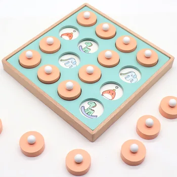 Wooden Memory Match Chess Game 3d Jigsaw Logical Thinking Child Brain Intelligence Development Intelligence Early Education
Wooden Memory Match Chess Game 3d Jigsaw Logical Thinking Child Brain Intelligence Development Intelligence Early Education