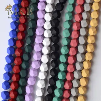 6mm Candy Colors Hematite Stone Natural Rubber Matte Round Faceted Beads For Jewelry Making Loose Beads Diy Bracelet Strand 15"
6mm Candy Colors Hematite Stone Natural Rubber Matte Round Faceted Beads For Jewelry Making Loose Beads Diy Bracelet Strand 15"