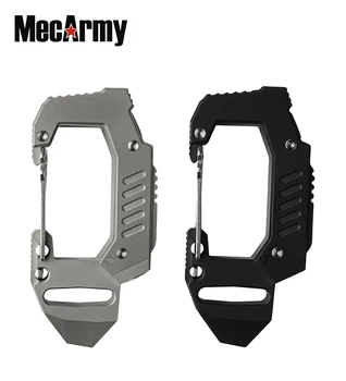 MecArmy FL10 TC4 Titanium 360 Lumens USB Rechargeable Key Chain Flashlight 5 Modes Multifunctional EDC Carabiner Flashlight
MecArmy FL10 TC4 Titanium 360 Lumens USB Rechargeable Key Chain Flashlight 5 Modes Multifunctional EDC Carabiner Flashlight