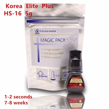 1 Pcs 1-2s Dry Time Most Powerful Fastest Korea Elite Plus HS -16 Glue For Eyelash Extensions Adhesive Last 7-8 Week 5ml Longer
1 Pcs 1-2s Dry Time Most Powerful Fastest Korea Elite Plus HS -16 Glue For Eyelash Extensions Adhesive Last 7-8 Week 5ml Longer