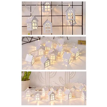 LED Wooden Small House Lighting String Indoor Outdoor Decorative House Light String For Bedroom Fairy Christmas Night Lamp
LED Wooden Small House Lighting String Indoor Outdoor Decorative House Light String For Bedroom Fairy Christmas Night Lamp