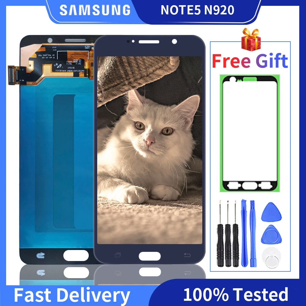 5.5 ''Small Size 100% Tested For Samsung Galaxy Note 5 N920 LCD N920C N920A N920F Display Touch Screen Digitizer Assembly
5.5 ''Small Size 100% Tested For Samsung Galaxy Note 5 N920 LCD N920C N920A N920F Display Touch Screen Digitizer Assembly