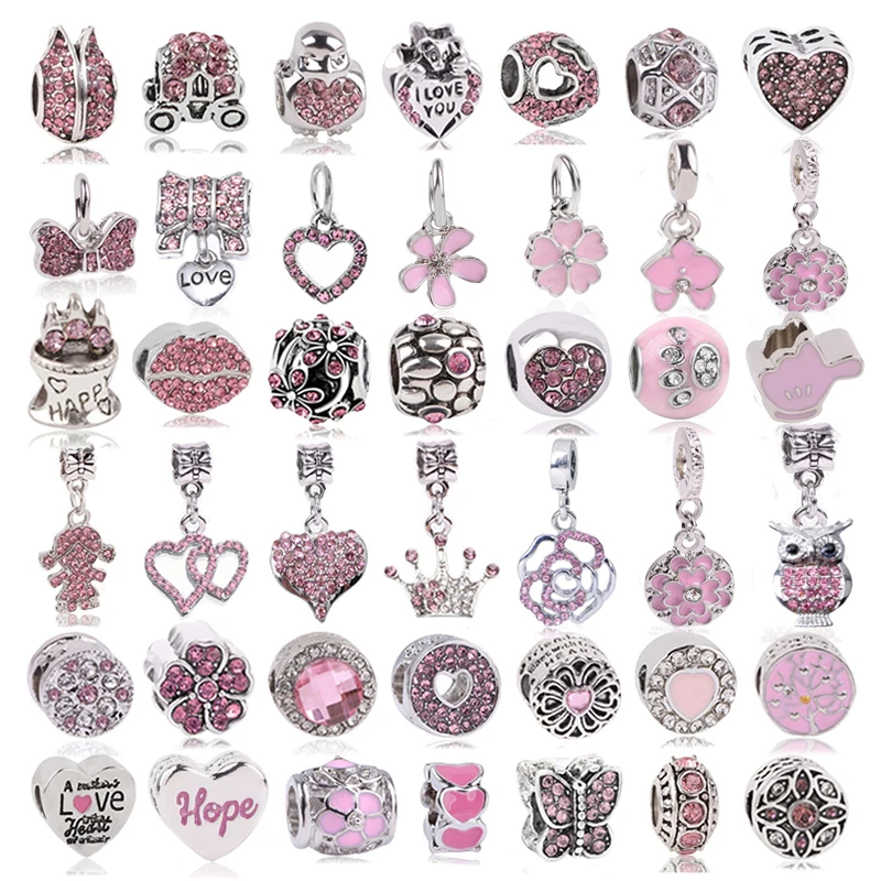 2Pcs/lot Fantasy Pink Hope Love Heart Charms Beads Fit Pandor Bracelets & Necklaces DIY Romantic Heart Jewelry Gift For Women
2Pcs/lot Fantasy Pink Hope Love Heart Charms Beads Fit Pandor Bracelets & Necklaces DIY Romantic Heart Jewelry Gift For Women