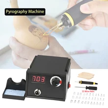 Wood Burner Tool Adjustable Temperature Control Digital Display Gourd Wood Crafts Tool Kit Soldering Iron Adults Beginners Pen
Wood Burner Tool Adjustable Temperature Control Digital Display Gourd Wood Crafts Tool Kit Soldering Iron Adults Beginners Pen