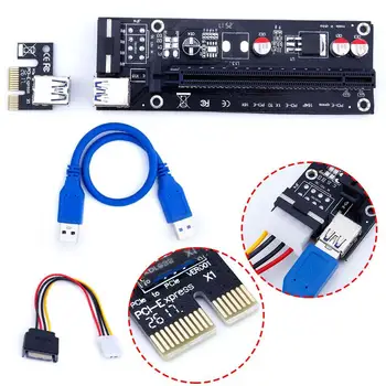 USB 3.0 PCI-E Express 1x To 16x Extender Riser Card Adapter Power Cable Kit Pci-e 1x To 16x Usb 3 Pcie Card Riser Card
USB 3.0 PCI-E Express 1x To 16x Extender Riser Card Adapter Power Cable Kit Pci-e 1x To 16x Usb 3 Pcie Card Riser Card