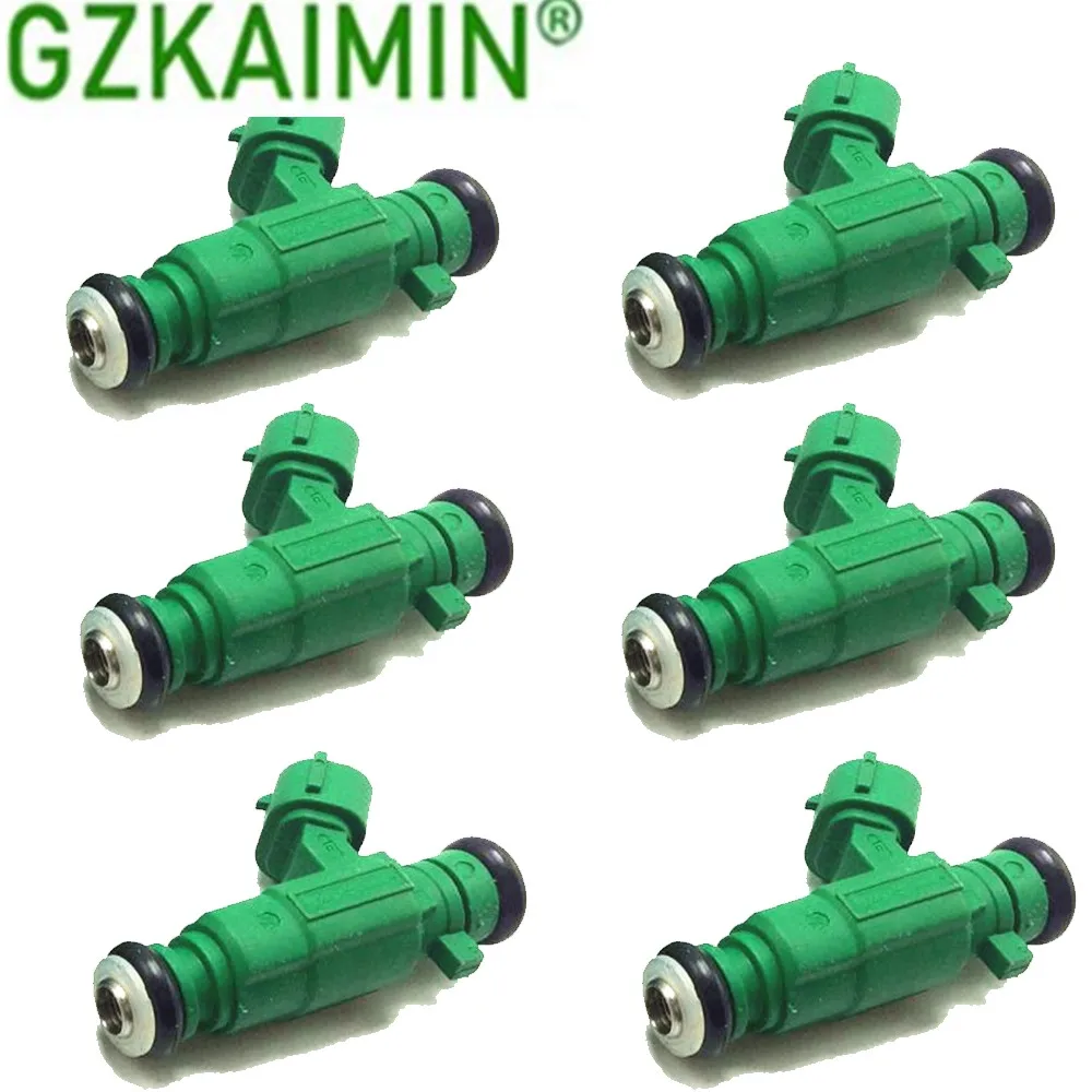 

Tested Set Of 6 High Quality Fuel Injector Nozzle OEM 35310-37150 3531037150 For Kia Rio Rio 5 1.6L For Hyundai Accent 1.6L i4