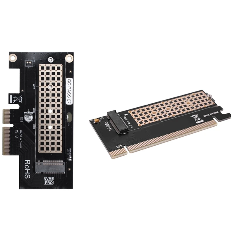 2 шт. адаптер: 1 M.2 Nvme Ssd Ngff на Pcie 3 0 X16 X4 адаптер и Sk4 адаптер|Платы управления для