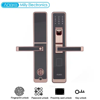 Aqara Smart Door Touch Lock ZigBee Connection For Home Security Anti-Peeping Design Support IOS Android
Aqara Smart Door Touch Lock ZigBee Connection For Home Security Anti-Peeping Design Support IOS Android