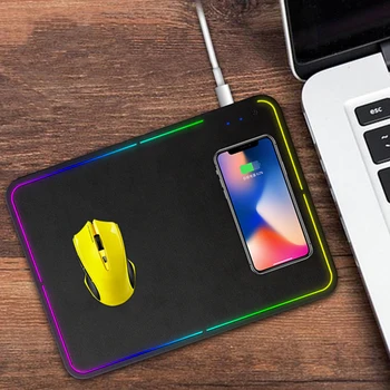 Gaming Mouse Pad Large Gamer Mouse Pad Large Mouse Pad Computer Mouse Pad Mat with Wireless Charger
Gaming Mouse Pad Large Gamer Mouse Pad Large Mouse Pad Computer Mouse Pad Mat with Wireless Charger