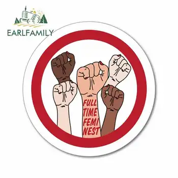 EARLFAMILY 13cm x 12.8cm for Full Time Feminist Anime Car Stickers Sunscreen Vinyl JDM Waterproof RV VAN DIY Truck Fine Decal
EARLFAMILY 13cm x 12.8cm for Full Time Feminist Anime Car Stickers Sunscreen Vinyl JDM Waterproof RV VAN DIY Truck Fine Decal