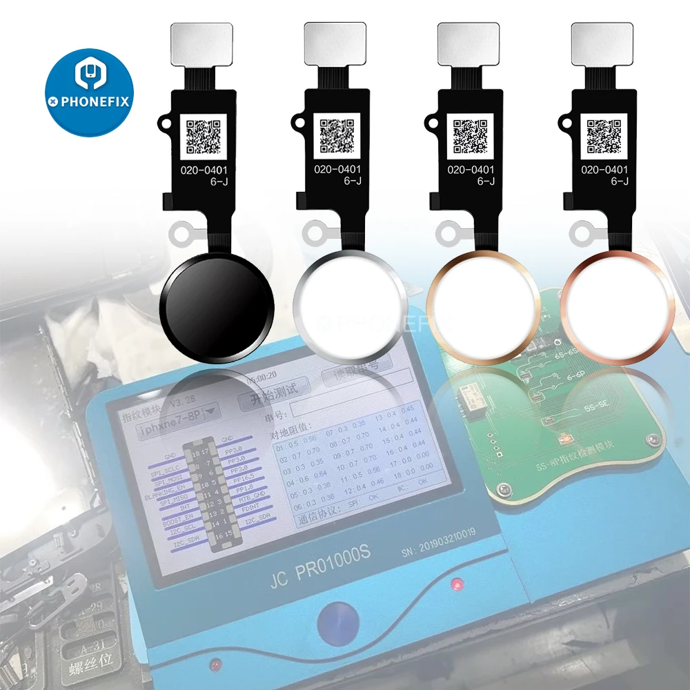 JCID 6th Gen 3D Edition Home Button Flex Cable for iPhone 7 8 Plus Return Function Menu Home Fingerprint Key
JCID 6th Gen 3D Edition Home Button Flex Cable for iPhone 7 8 Plus Return Function Menu Home Fingerprint Key