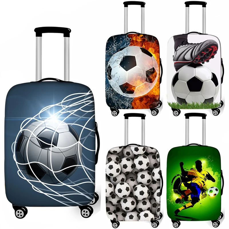 Cool Footbally Suitcase Protective Cover Travel Suitcase Cover Soccerly Elastic Trolly Luggage Cover Dust-proof Travel Accessory
Cool Footbally Suitcase Protective Cover Travel Suitcase Cover Soccerly Elastic Trolly Luggage Cover Dust-proof Travel Accessory