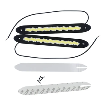 2PCS High Quality COB DRL COB LED Super Bright Daytime 
2PCS High Quality COB DRL COB LED Super Bright Daytime