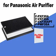 Replacement H13 Hepa Carbon Filter F-ZXFP35X F-ZXFD35X for Panasonic F-PXJ35C F-PXF35A F-VXF35A F-VXF35APT F-PMF35A Purifier
Replacement H13 Hepa Carbon Filter F-ZXFP35X F-ZXFD35X for Panasonic F-PXJ35C F-PXF35A F-VXF35A F-VXF35APT F-PMF35A Purifier