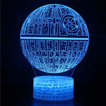 3d illusion lamp Smart 7 Colors changing Night Light Table Lamp (Star war) christmas light led children lighting (READY STOCK)
3d illusion lamp Smart 7 Colors changing Night Light Table Lamp (Star war) christmas light led children lighting (READY STOCK)