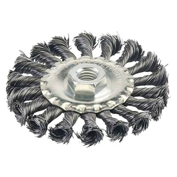 1pcs Practical 100mm Rotary Steel Wire Wheel Brushes M14 For Angle Grinder Surface Preparation Prior To Welding Polishing Brush
1pcs Practical 100mm Rotary Steel Wire Wheel Brushes M14 For Angle Grinder Surface Preparation Prior To Welding Polishing Brush