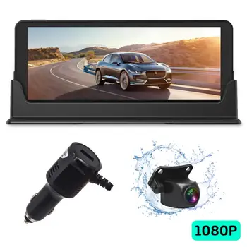 VISKOO FHD 1080P Backup Camera kit HD Rear View Camera Parking Guideline on Dashboard with 7 inch monitor
VISKOO FHD 1080P Backup Camera kit HD Rear View Camera Parking Guideline on Dashboard with 7 inch monitor
