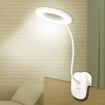 Rechargeable USB LED Reading Lamp Book Light Flexible LED Luminaria Table Touch On/Off 3 Levels Dimmable Nightlight Clip-on Lamp
Rechargeable USB LED Reading Lamp Book Light Flexible LED Luminaria Table Touch On/Off 3 Levels Dimmable Nightlight Clip-on Lamp