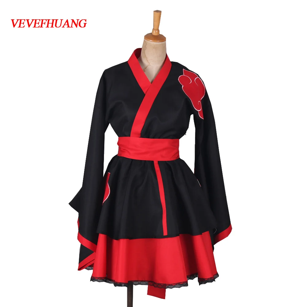 VEVEFHUANG Animal Naruto Cosplay Costume Akatsuk Naruto Lolita Dresses Kimono Women Dress Anime Cosplay Halloween Party Uniforms
VEVEFHUANG Animal Naruto Cosplay Costume Akatsuk Naruto Lolita Dresses Kimono Women Dress Anime Cosplay Halloween Party Uniforms