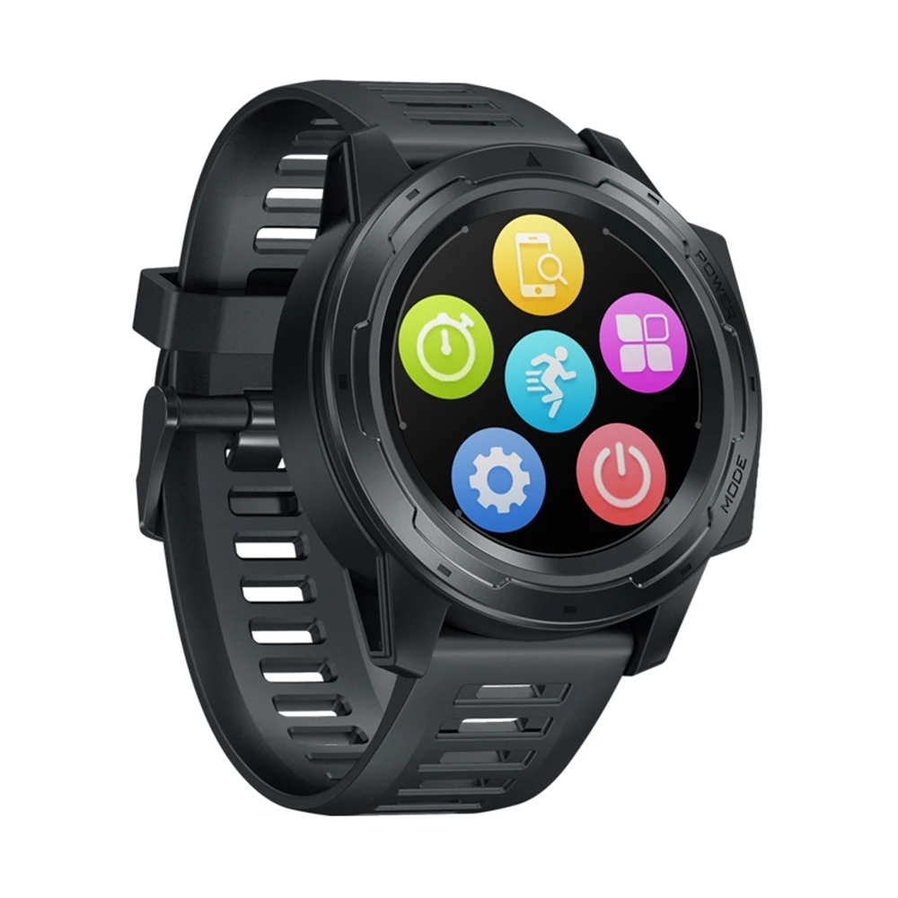 Смарт часы Zeblaze VIBE 5 PRO мужские цифровые наручные BT4.0 трекер сна для сердечного
