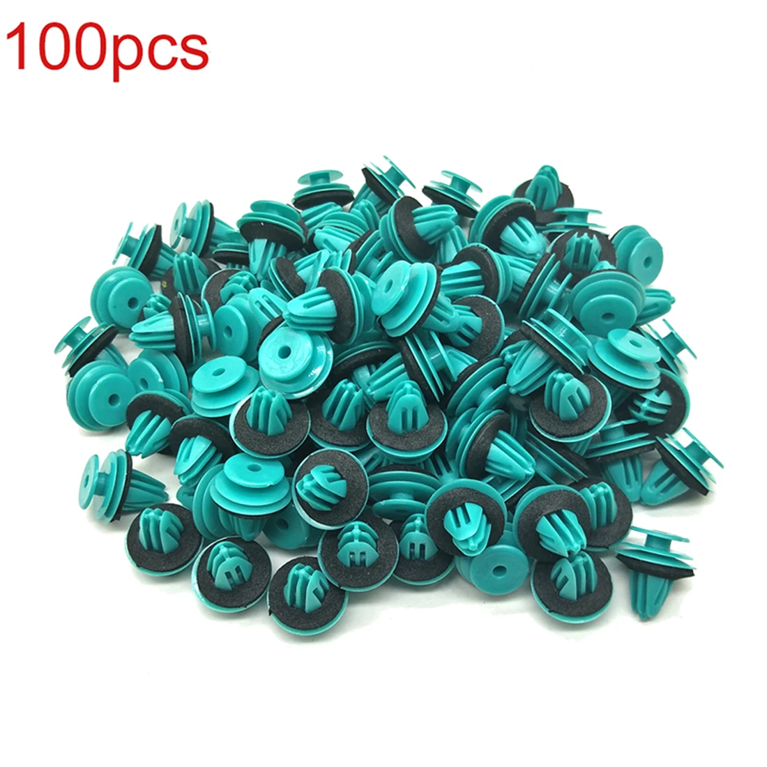 100pcs/set Black Mixed Plastic Car Push Pin Rivet Clip Bumper Door Panel Retainer Fastener Clip Kit Accessories Hot
100pcs/set Black Mixed Plastic Car Push Pin Rivet Clip Bumper Door Panel Retainer Fastener Clip Kit Accessories Hot