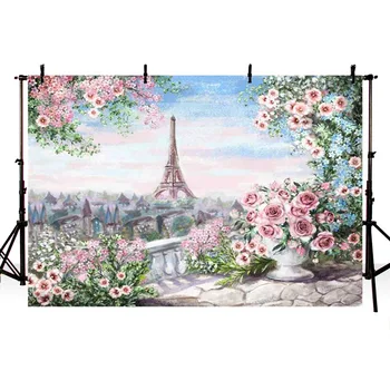 TAIBO Vinyl Background Photography The Eiffel Tower Background Baby Shower Floral Photo Studio Backdrop
TAIBO Vinyl Background Photography The Eiffel Tower Background Baby Shower Floral Photo Studio Backdrop