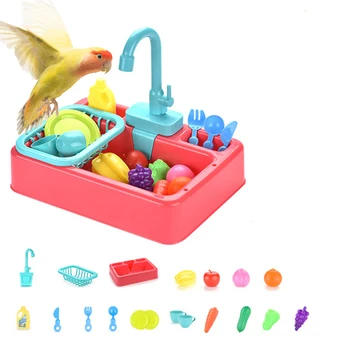 Automatic Bird Feeder Parrot Bathtub Pool Faucet Parrot Bath Shower Water Dispenser Bird Cage Small Animals Pet Toys 
Automatic Bird Feeder Parrot Bathtub Pool Faucet Parrot Bath Shower Water Dispenser Bird Cage Small Animals Pet Toys