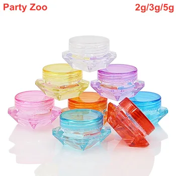 500 X 2ml/3ml/5ml Colorful Diamond Empty Acrylic Container Makeup Bottle for Cosmetic Cream Jewelry Empty Jar Pot Eyeshadow 
500 X 2ml/3ml/5ml Colorful Diamond Empty Acrylic Container Makeup Bottle for Cosmetic Cream Jewelry Empty Jar Pot Eyeshadow