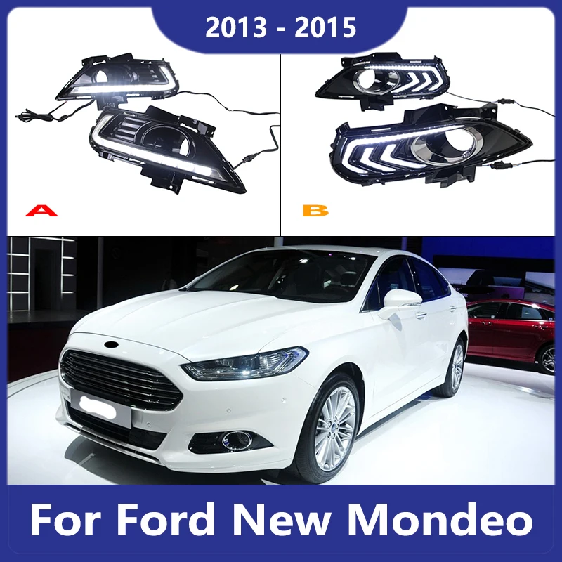 2pcs For Ford Mondeo Fusion 2013-2015 LED Daytime Driving Running Light DRL Car Fog Lamp 6000K White Turn Yellow Turn Blue Light
2pcs For Ford Mondeo Fusion 2013-2015 LED Daytime Driving Running Light DRL Car Fog Lamp 6000K White Turn Yellow Turn Blue Light
