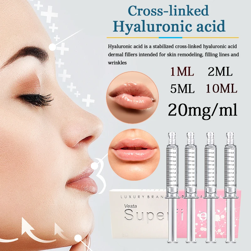 Filler derm 2ML 5ML 10ML hyaluronic acid injection for face Anti Wrinkle lip filling for hyaluronic pen atomizer injection guns
Filler derm 2ML 5ML 10ML hyaluronic acid injection for face Anti Wrinkle lip filling for hyaluronic pen atomizer injection guns