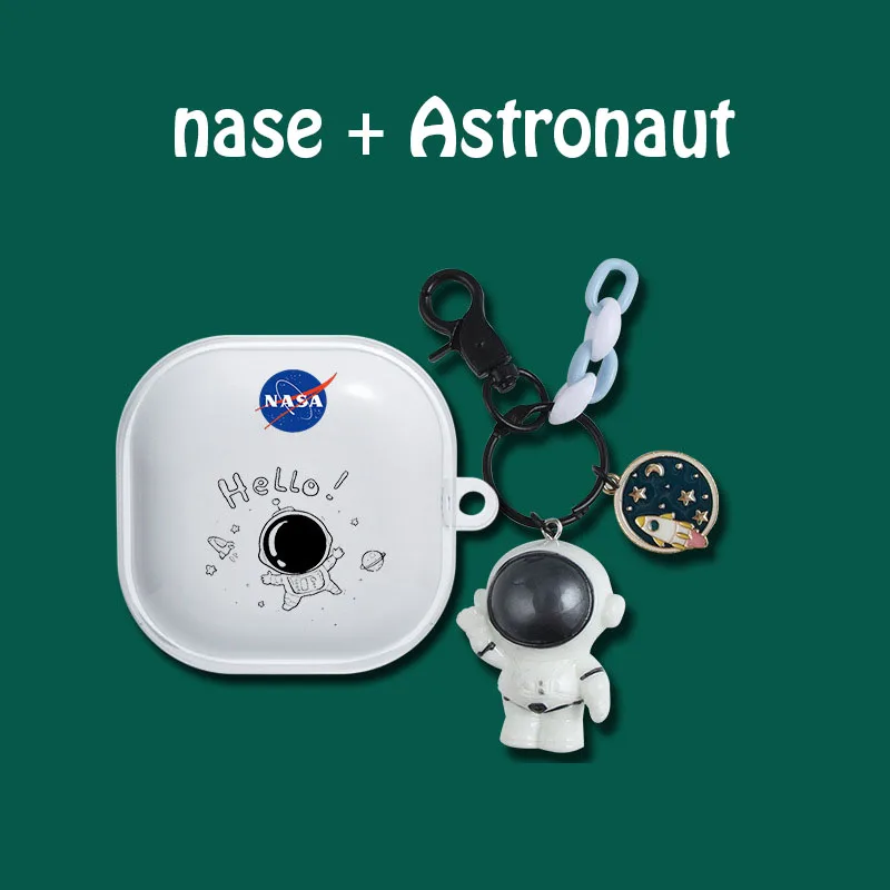 Suitable for Samsung Beilee Live headset protective cover TPU transparent soft shell protective cover cartoon astronaut keychain
Suitable for Samsung Beilee Live headset protective cover TPU transparent soft shell protective cover cartoon astronaut keychain